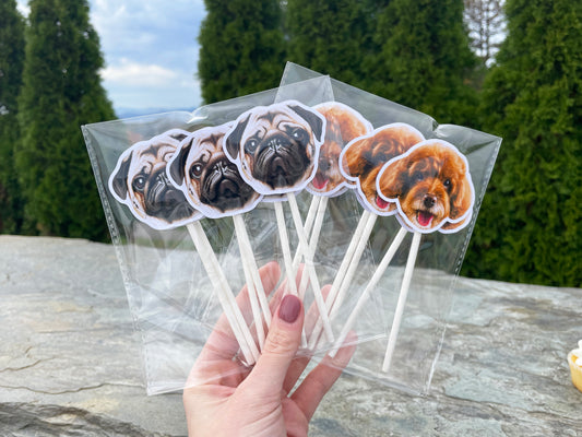 Custom Face Cupcake Toppers