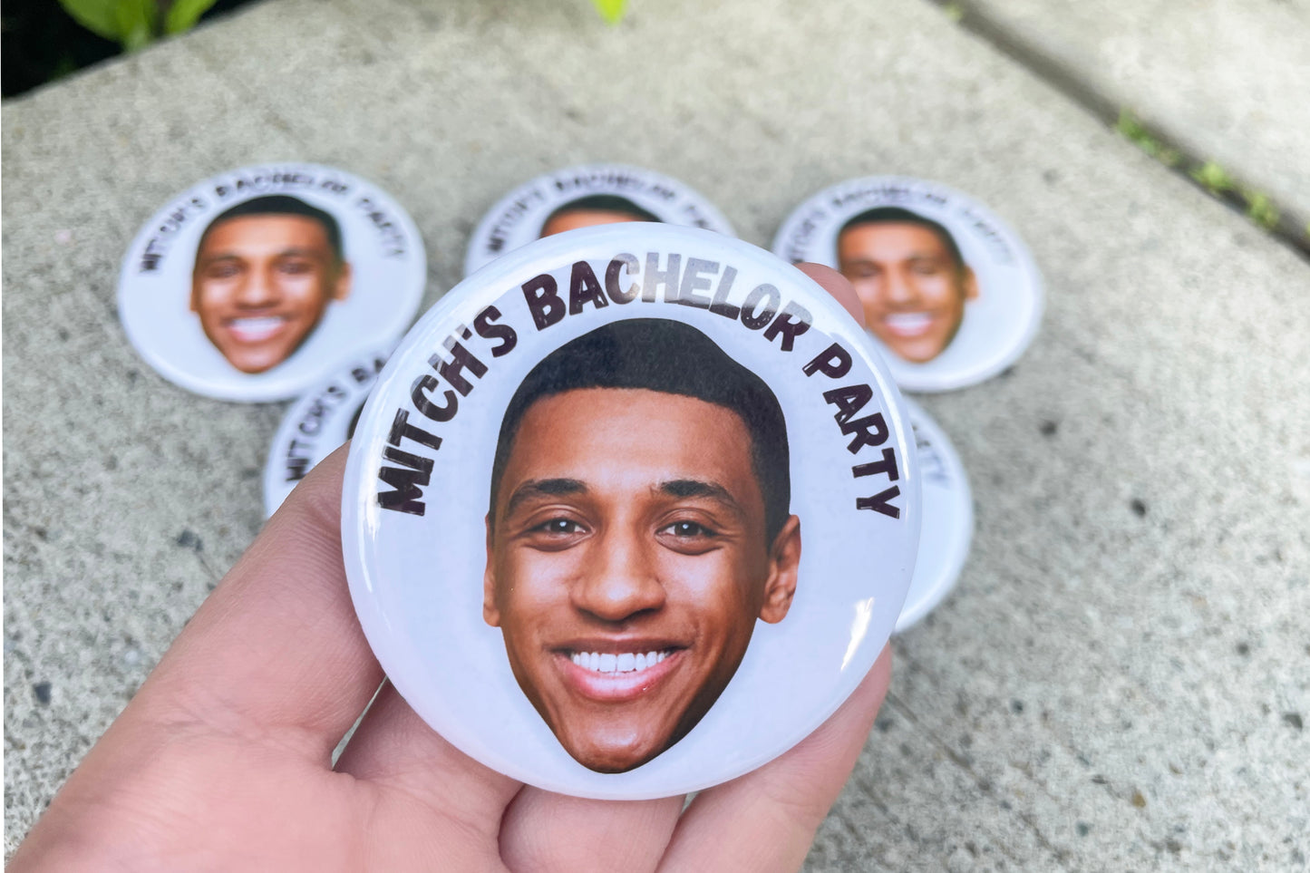 Custom Face + Custom Text Buttons